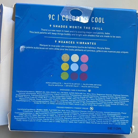 NEW Morphe 9C Color Me Cool Shades Palette - Picture 6 of 10